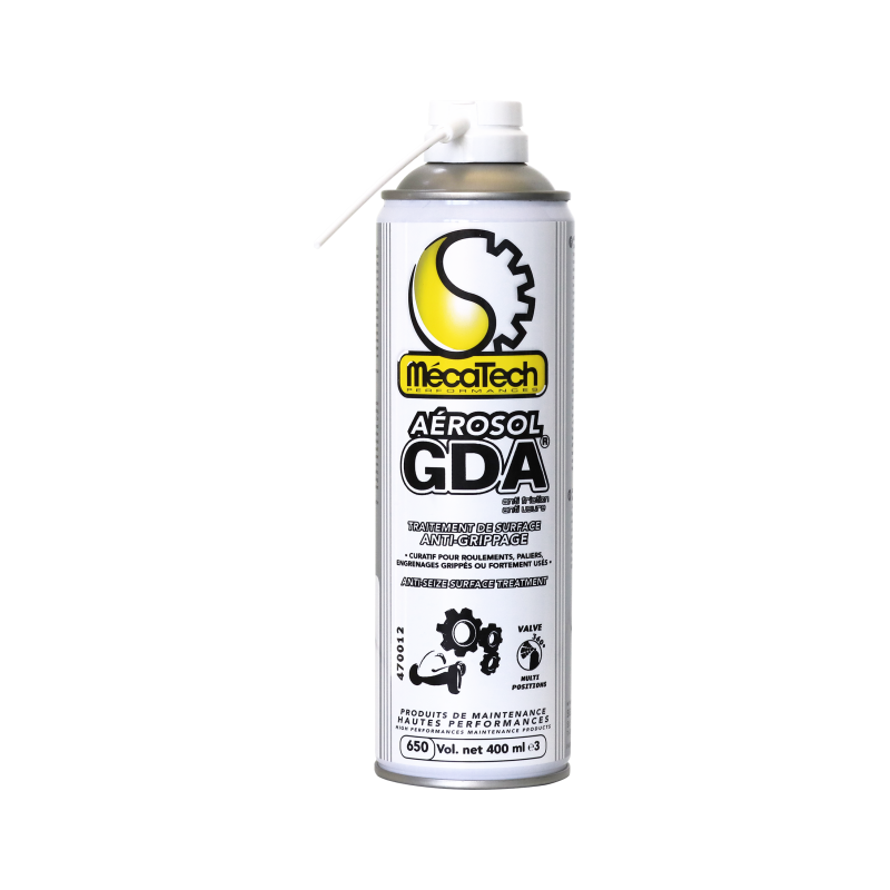 Aérosol GDA - traitement de surface anti-grippage 400ml