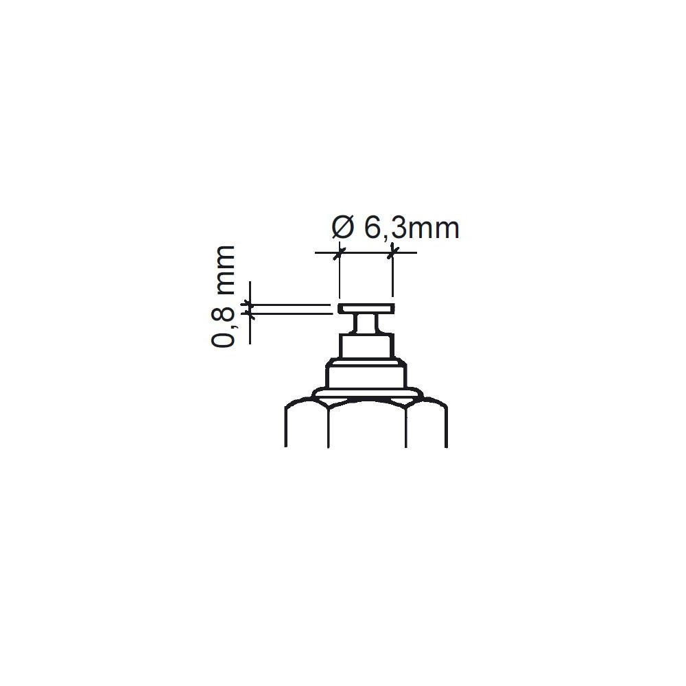 sonde de température d'huile VDO 150°C M12x150