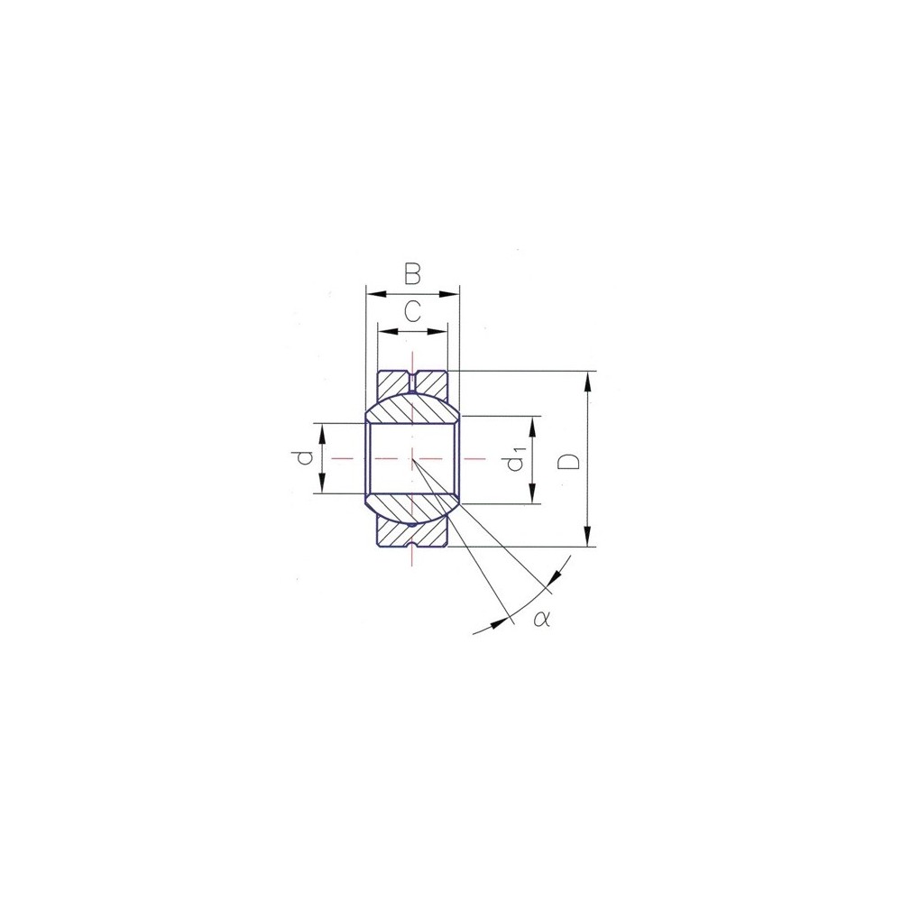 ETY 17 - rotule de pivot C2 super 1600 - clio Gr A