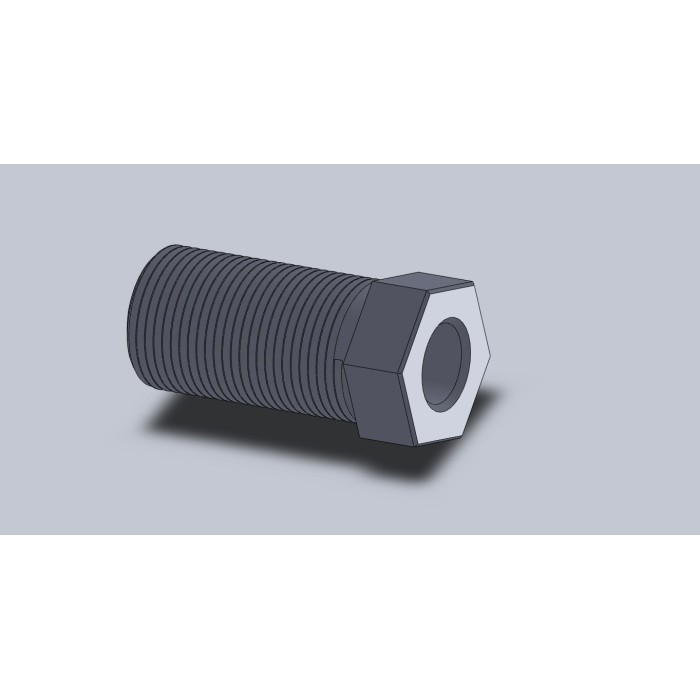 canon de réglage M24x150 à gauche pour rotule M18x150