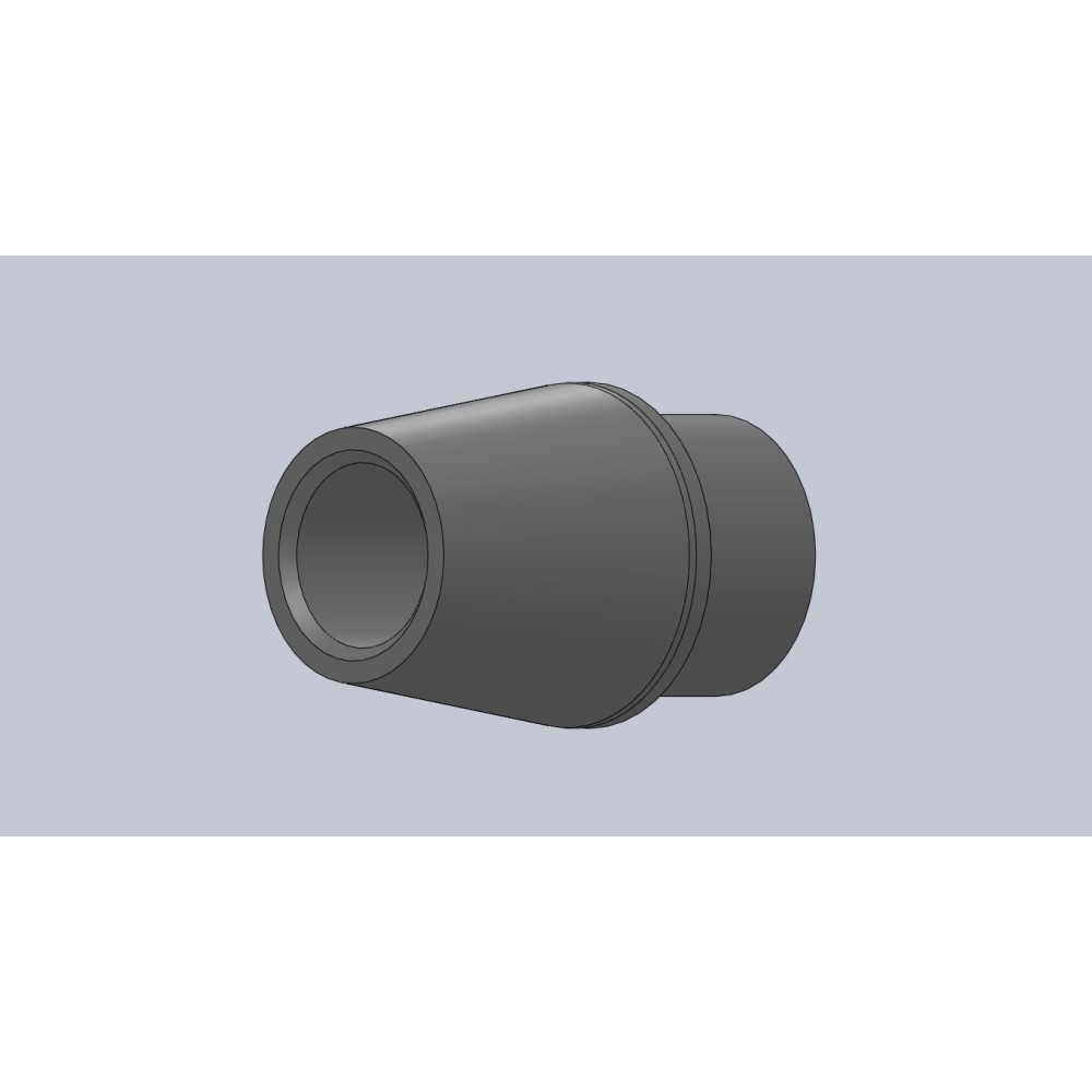 Canons filetés coniques M16x150