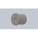 insert fileté M10 pour tube Ø30x1.5