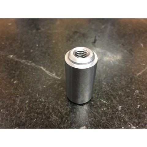 insert fileté M8 pour support de siège dans tube de 35mm 2