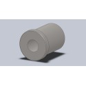 insert fileté M12 pour tube Ø25x1.5